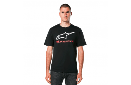 Футболка Alpinestars ALWAYS 2.0 CSF TEE BLACK/WHITE/RED, S
