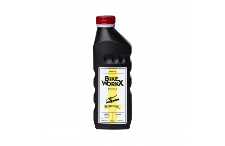 Гальмівна рідина BikeWorkX Braker Mineral, мінеральна, 1 л