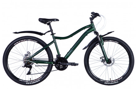 Велосипед 26" Discovery KELLY 2024 (зелений (м)) 