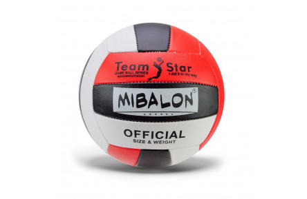 М'яч волейбольний "Extreme motion" VB2311(Black-Red) розмір №5  