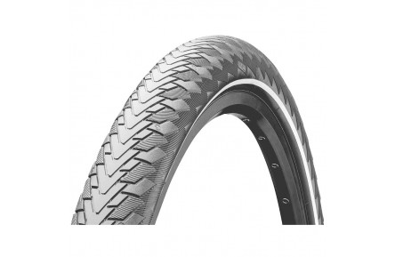 Покришка Continental CONTACT Cruiser, 28"x2.20, 55-622, сіра, не доладна, світловідбивна, SafetySystem Breaker, 1030гр.