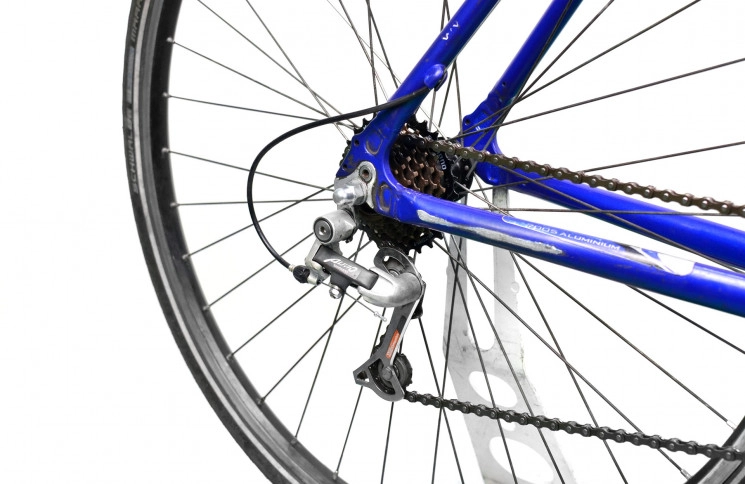 Гибридный велосипед Raleigh Sport 200 28" M сине-серебристый Б/У
