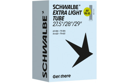 Камера 29"+/27,5"+ (54/75-584/622) Schwalbe AV19L-EL EXTRA LIGHT 40mm