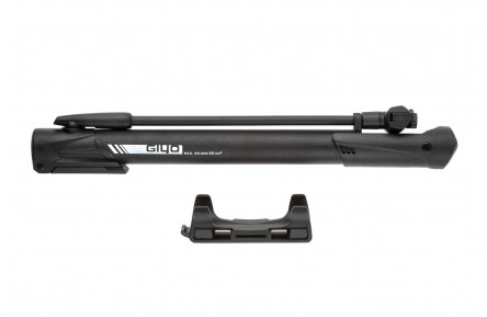 Насос міні-підлоговий Giyo GM-64P, пластик, боковий шланг, 28см, 120psi/8,3bar