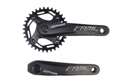 Шатуны HX HX-A024 AL L170мм 34T 3/32" под квадрат (ED)