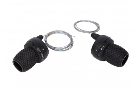 Грипшифты SUNRUN SL-KDSG-03L/7I L3 не index, R7 index (черн.)