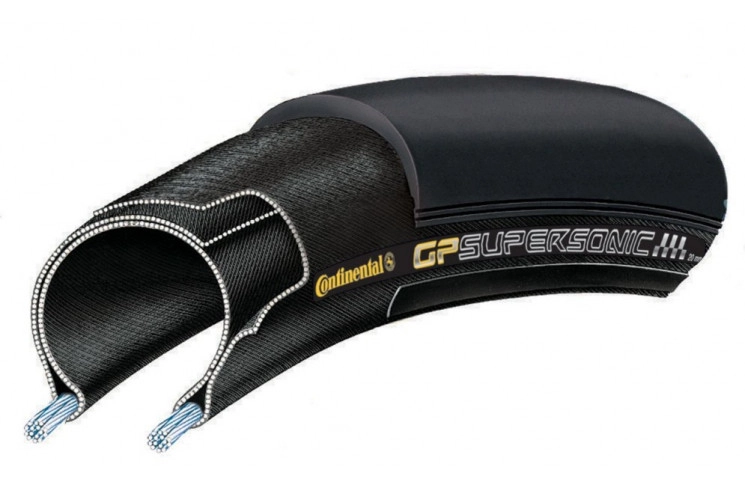 Покрышка Continental Grand Prix 28"x0.75, Фолдинг, Tubeless, Supersonic