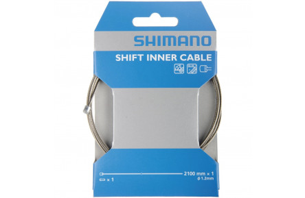 Трос перемикання Shimano 2100Х1.2мм, нержавіюча сталь