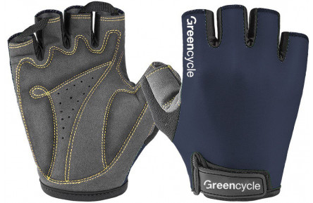 Рукавички Green Cycle Norn без пальців XL сині