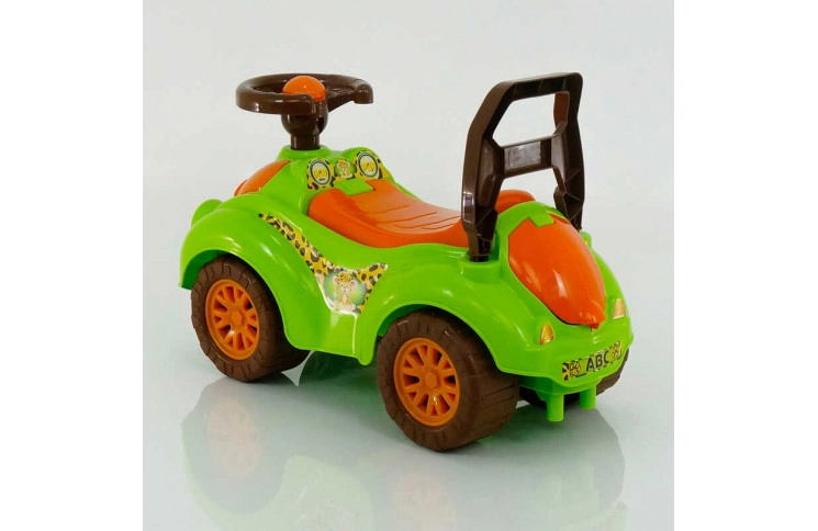 Толокарь "Котик" 3268 цвет салатовый "Technok Toys"