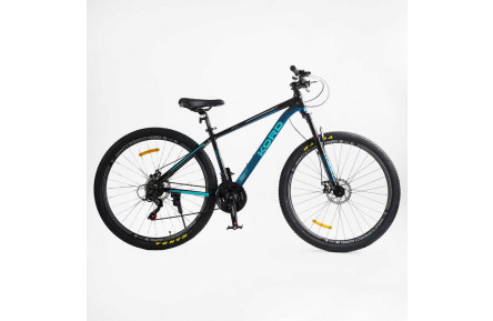 Велоcипед Corso Kord 29" 17" чорно-синій