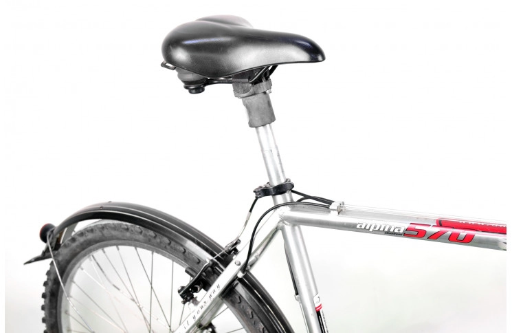 Горный велосипед Univega Alpina 570 26" XL серо-красный Б/У