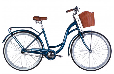 Велосипед Dorozhnik AQUAMARINE BH ST 28" 19" темно-синій 2025