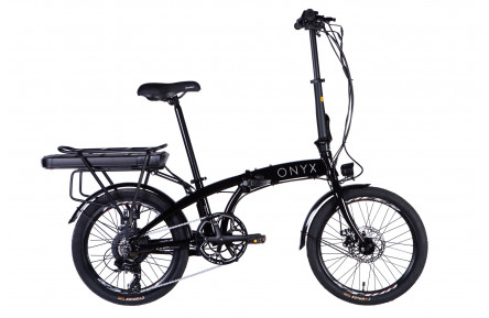 Велосипед з електроприводом Dorozhnik eONYX DD CS 20" AL 11" 48B 12.5А*г 500Вт чорний YS 728 2025