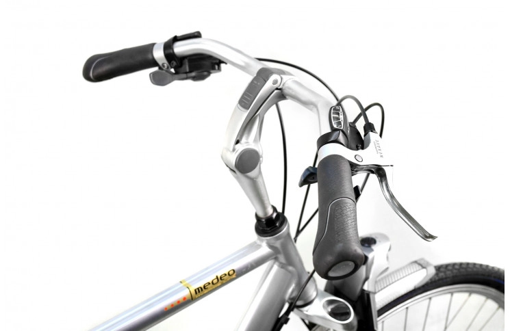 Гібридний велосипед Gazelle Medeo 86 28" L сірий Б/В
