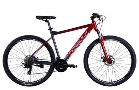 Велосипед Formula F-1 DD CS AL 29" 21" красно-серебристый 2025