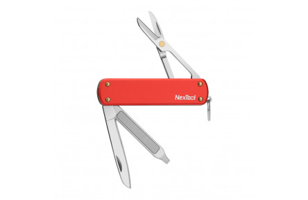 Мультитул NexTool Mini Pocket Knife, червоний