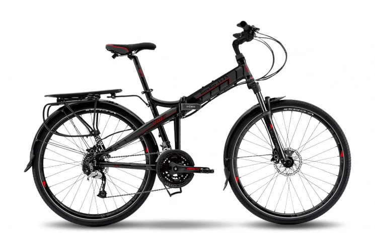 Велосипед VNC 2023 26" TerraWay A5 FS V8A5S-2642-BR 42см (1841) black/red (matt)