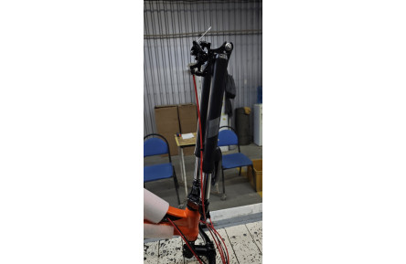 Велосипед уцінений ST 29" Discovery TREK DD FR рама-16" помаранчевий 2025