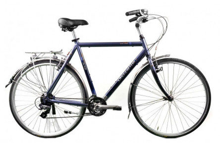 Гибридный велосипед Gazelle Geneve 28" XL синий Б/У