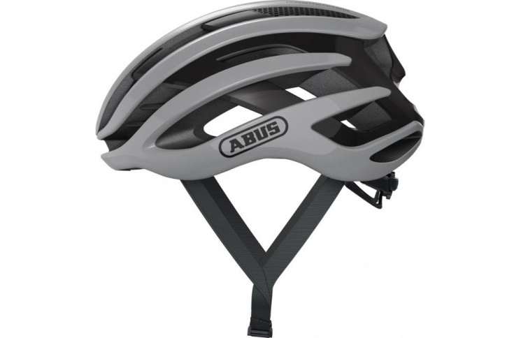 Велошолом спортивний ABUS AIRBREAKER Race Grey M (52-58 см)