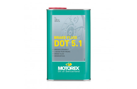Гальмівна рідина MOTOREX BRAKE FLUID DOT 5.1 1л