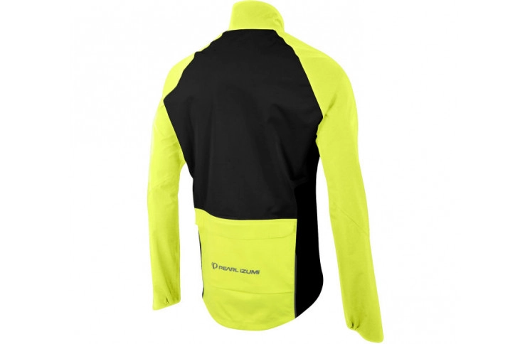 Велокуртка-дощовик мембранна Pearl Izumi SELECT Barrier WxB, жовто-чорний, розм. XL