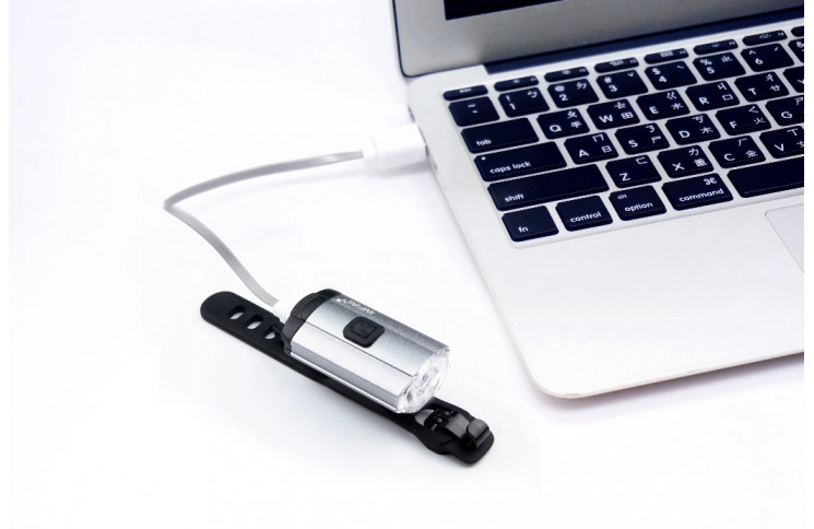Світло переднє INFINI TRON 100 4 ф-ції, ALU чорний USB