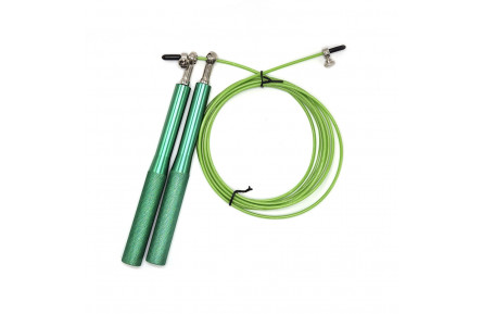 Швидкісна регульована скакалка MS 3407(Green) 290 см