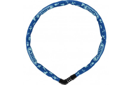 Замок із ланцюгом ABUS 4804C/75 Steel-O-Chain Blue SYMBOLS