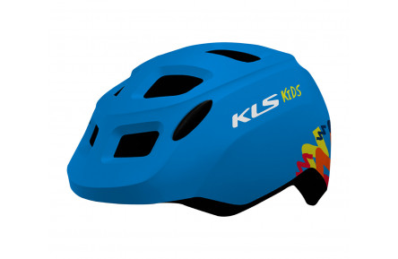 Шлем детский KLS Zigzag 022 синий S (49-53 cм)