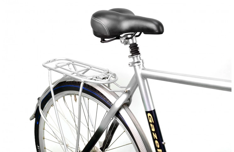 Гибридный велосипед Gazelle Medeo 86 28" L серый Б/В