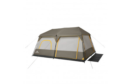 Намет восьмимісний Naturehike Cape 13.1 CNK2450WS050 з швидким розкриттям, сіро-коричневий