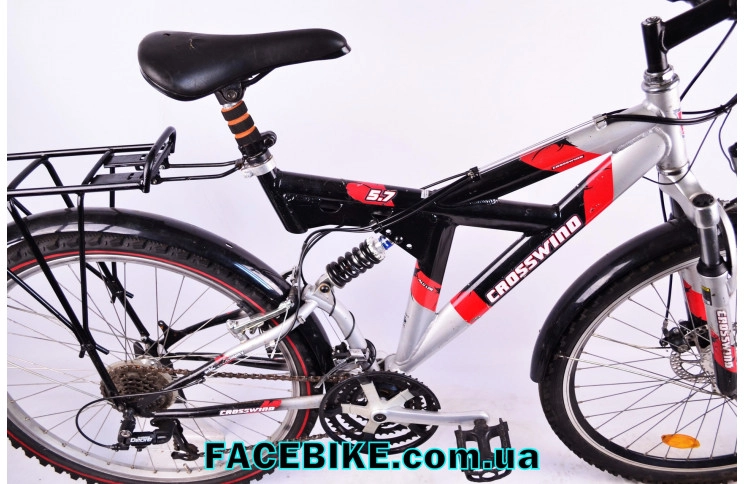 Б/У Горный двухподвесной велосипед Crosswind