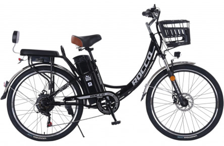 Електровелосипед Corso ROCCO 26" RC-26816 (500Вт 48В 20Аг) 26" чорний