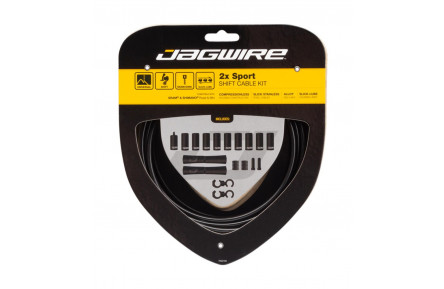 Комплект JAGWIRE 2X Sport Shift Kit UCK302, для перемикачів на дві строни, black