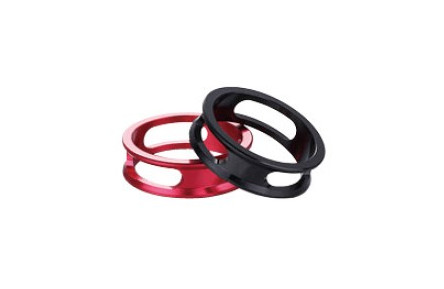 Проставочне кільце Kenli KL-R05-10 під шток 1 1/8", висота: 10 мм, полегшене, чорний