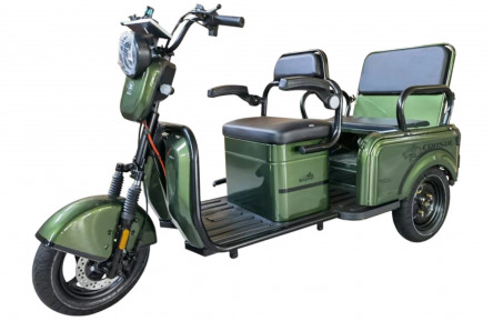 Електричний трицикл Consul NL (1200Вт графеновий 72В 23Аг) 10"