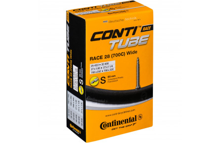 Камера Continental Race Tube Wide 28" S60 RE , 25-622 -> 32-630, 125 г