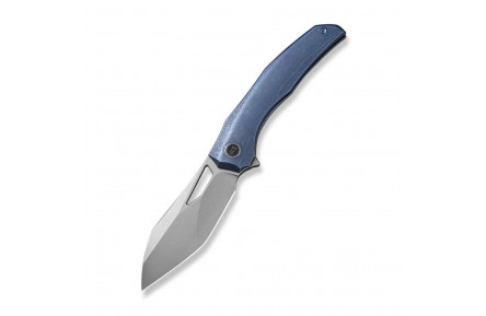 Ніж складаний туристичний WE Knife Ignio Mystery Box, (8.39 см) CPM 20CV / 6AL4V Titanium синій