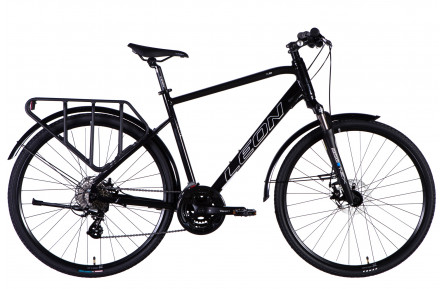Велосипед AL 28" Leon TG 80 MAN DD CS рама-21" чорний 2025
