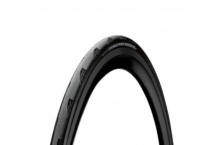 Покрышка бескамерная Continental Grand Prix 5000S черная, складная BlackChili, Active Comfort Technology, Lazer Grip