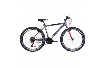 Велосипед Discovery Attack Vbr 2021 26" 18" сине-оранжевый