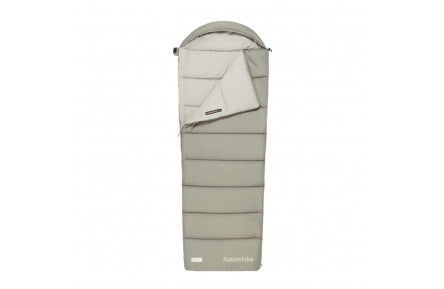 Спальний мішок з капюшоном Naturehike MS500 CNK2350WS023 правий, зелений