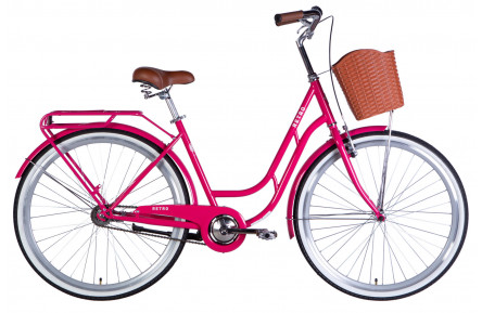 Велосипед ST 28" Dorozhnik RETRO Velosteel рама-19" рожевий 2025