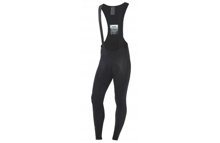 Рейтузи Spiuk Profit Cold&Rain Bib на лямках чоловічі чорні XXL