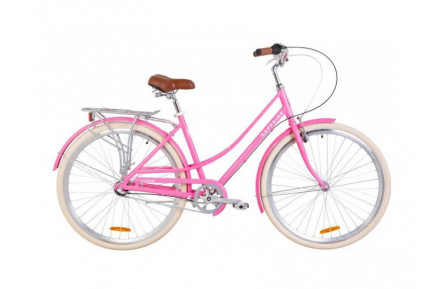 Міський велосипед 28" Dorozhnik Sapphire Nexus 2019, 19", рожевий