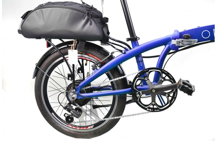 Електровелосипед Dorozhnik Onyx 20" 12.5" синій