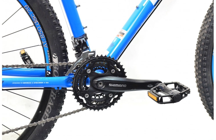 Горный велосипед Trek X-Caliber 8 29" XL/52 голубо-белый Б/В