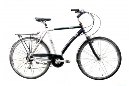 Гибридный велосипед Batavus Compas 28" L cіро-чёрный Б/У